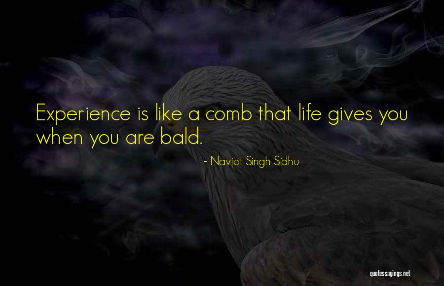 Comb Quotes By Navjot Singh Sidhu