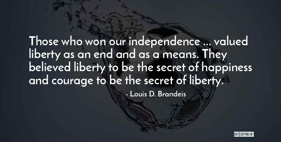 Combates Guerrilla Quotes By Louis D. Brandeis Combates Guerrilla Quotes By Louis D. Brandeis