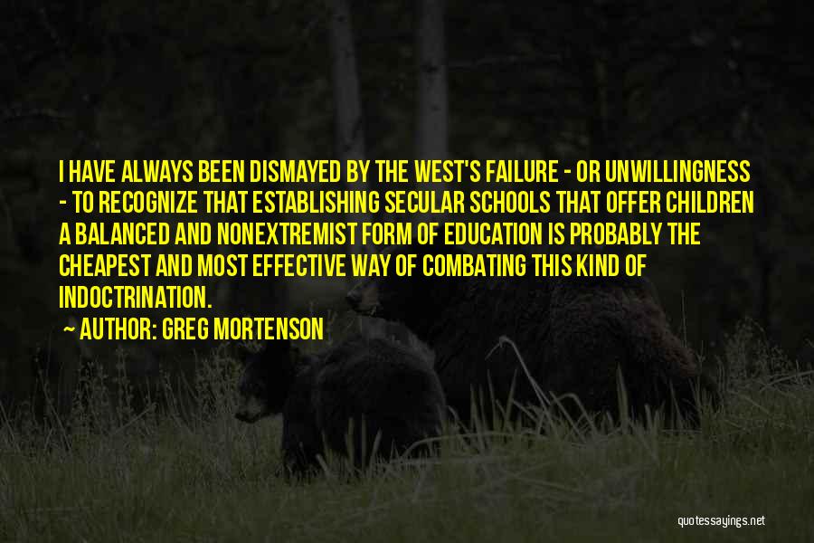 Combating Quotes By Greg Mortenson