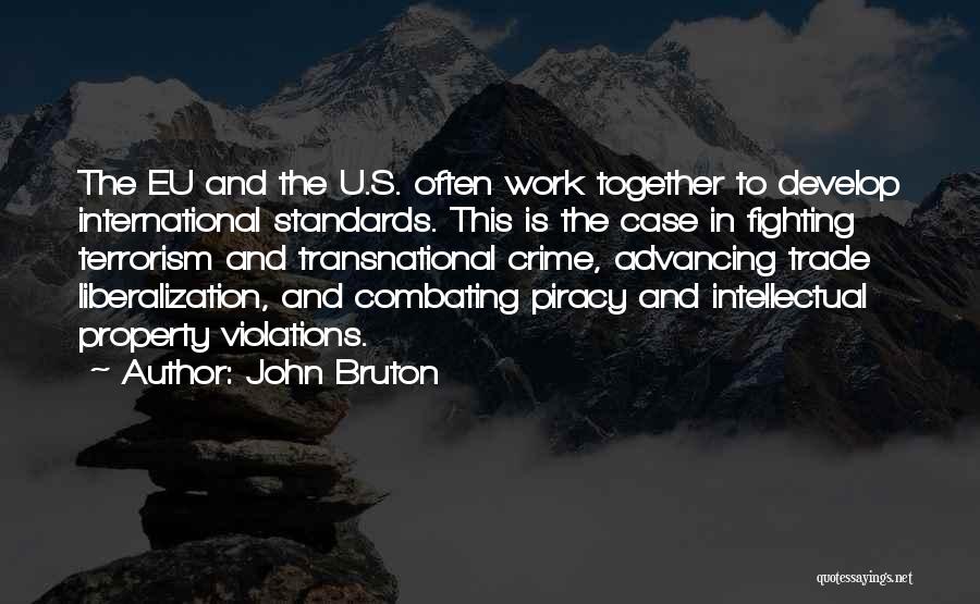 Combating Quotes By John Bruton