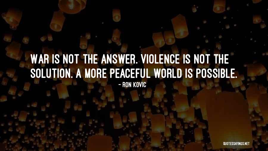 Combatir En Quotes By Ron Kovic