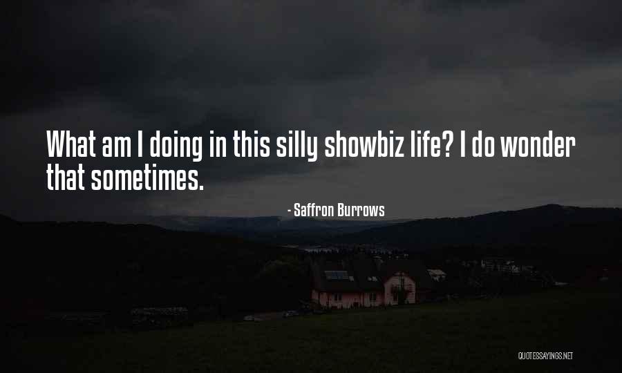 Combetzar Quotes By Saffron Burrows