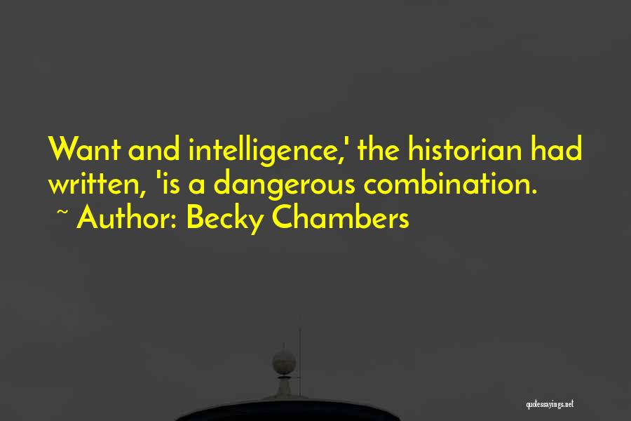 Combination Quotes By Becky Chambers