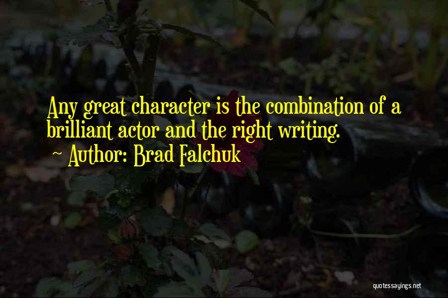 Combination Quotes By Brad Falchuk