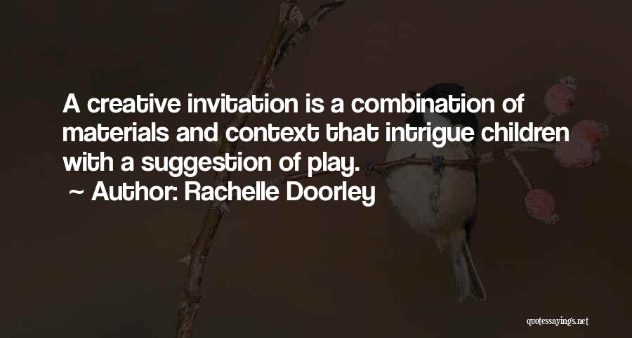 Combination Quotes By Rachelle Doorley