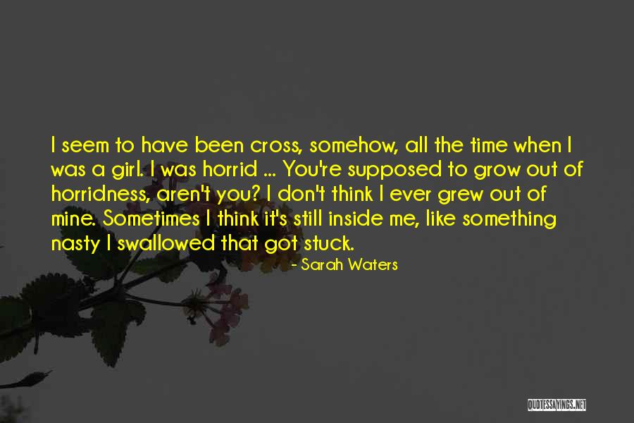 Combinatorics Problems Quotes By Sarah Waters