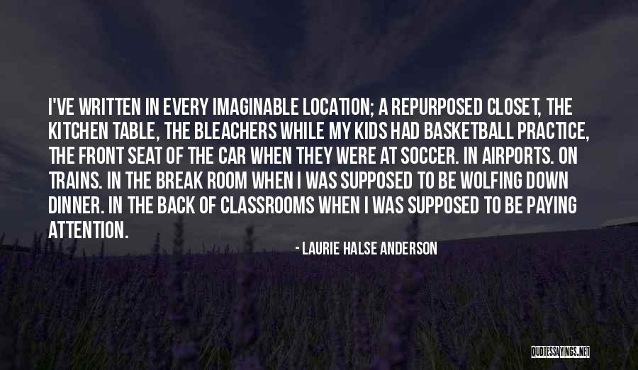 Combine One Flew Quotes By Laurie Halse Anderson