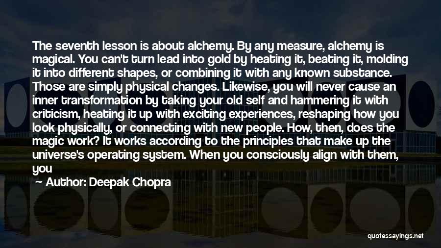 Combining Things Quotes By Deepak Chopra