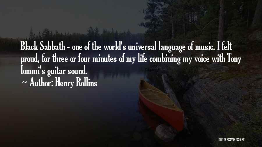 Combining Things Quotes By Henry Rollins