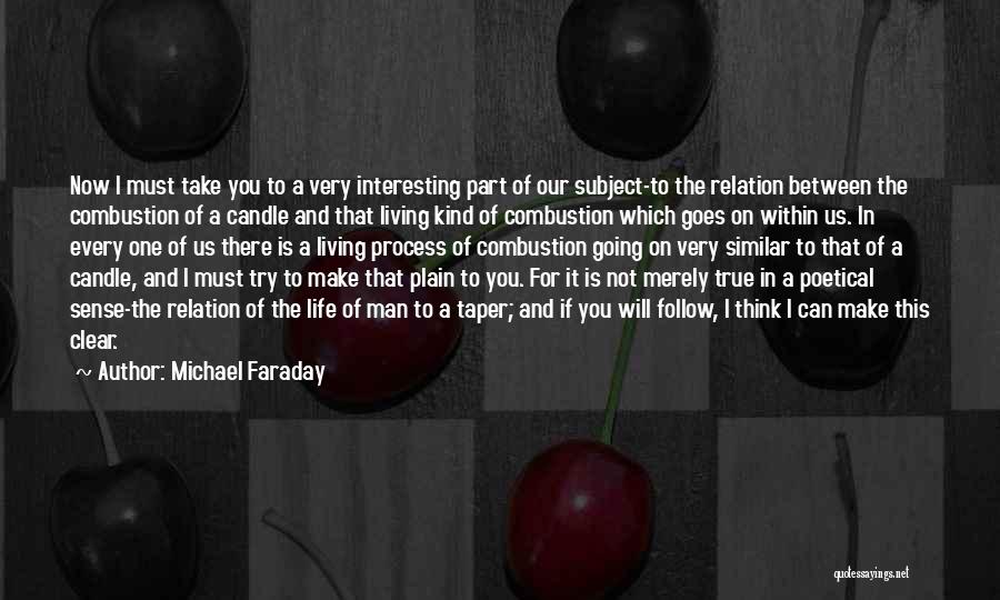 Combustion Quotes By Michael Faraday