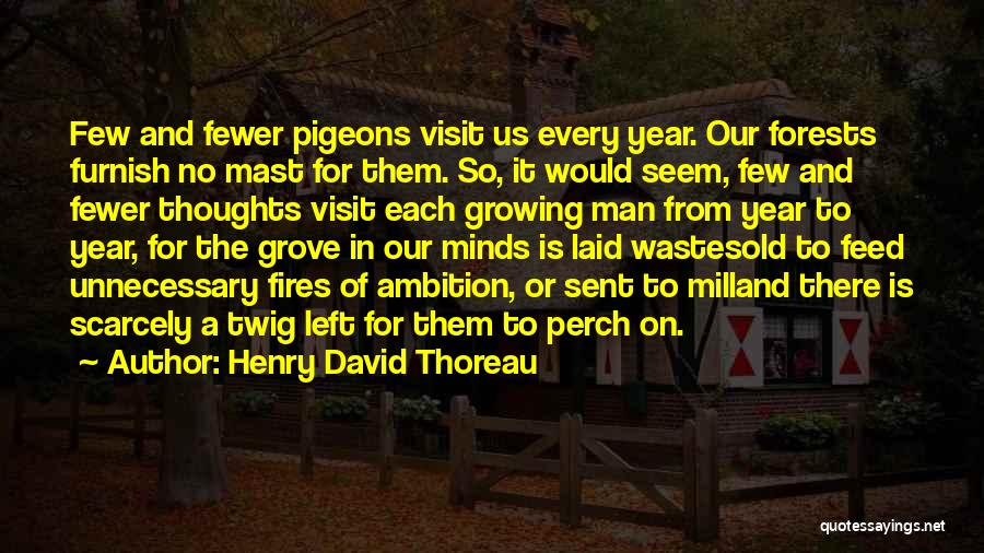 Come And Visit Us Quotes By Henry David Thoreau