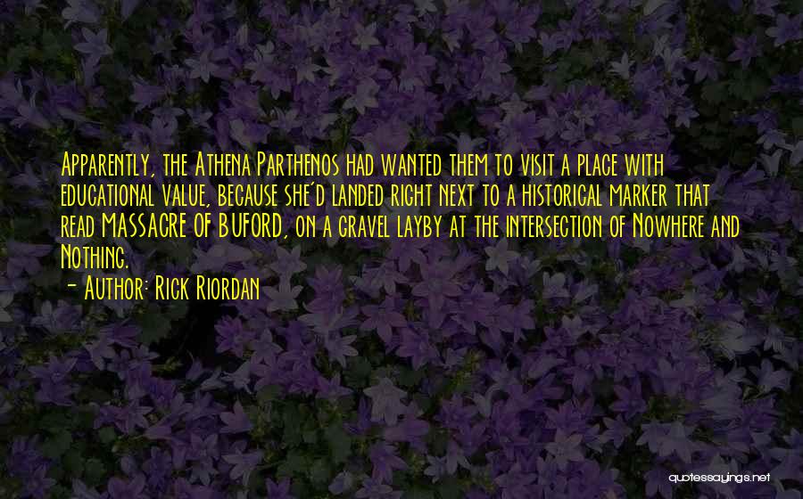 Come And Visit Us Quotes By Rick Riordan