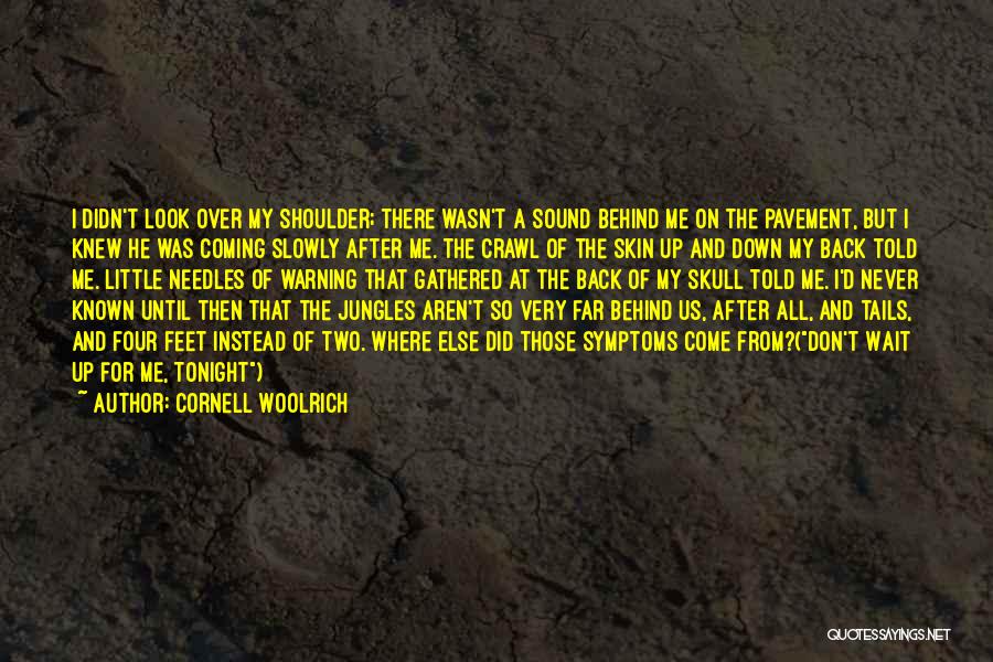 Come Back From Behind Quotes By Cornell Woolrich