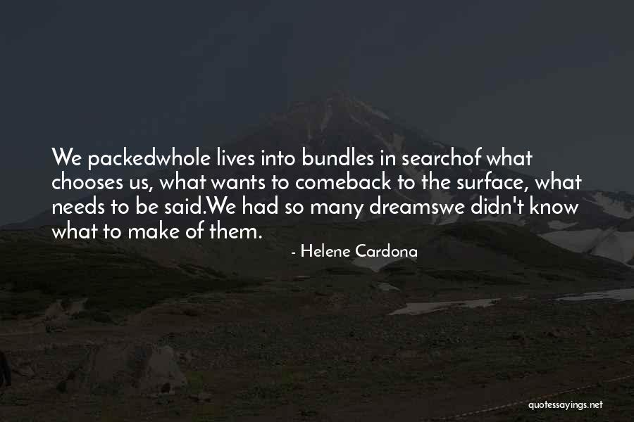 Come Back In Love Quotes By Helene Cardona