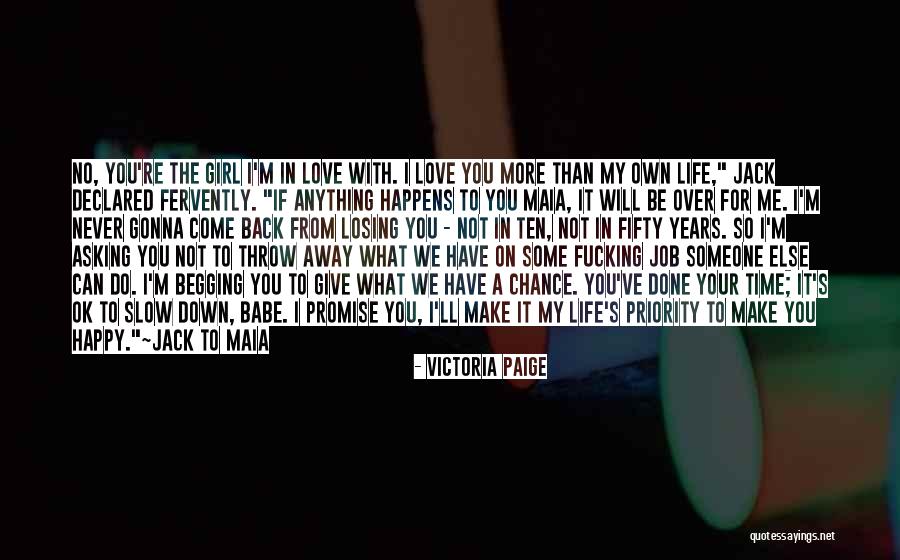 Come Back In Love Quotes By Victoria Paige