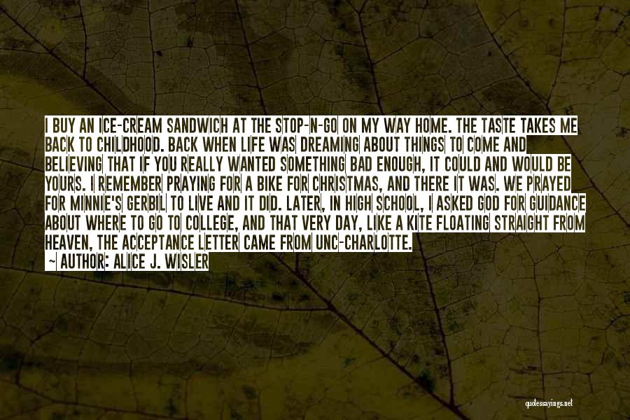 Come Back In My Life Quotes By Alice J. Wisler