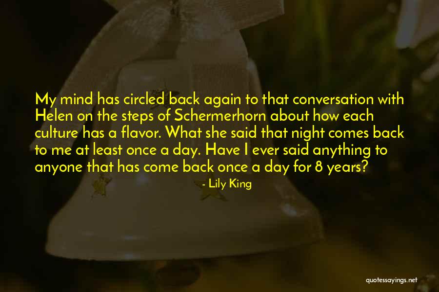 Come Back To Me Again Quotes By Lily King