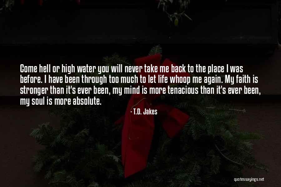 Come Back To Me Again Quotes By T.D. Jakes Come Back To Me Again Quotes By T.D. Jakes