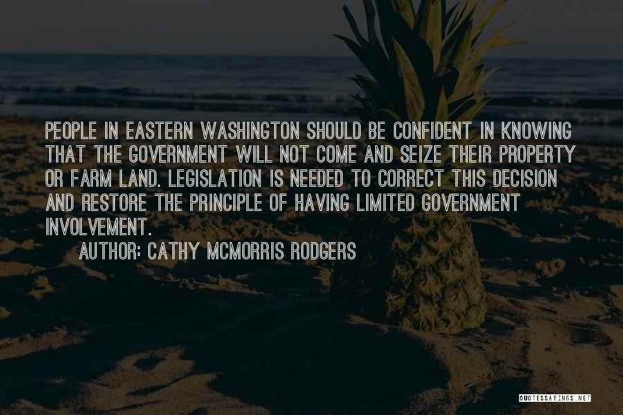 Come Correct Quotes By Cathy McMorris Rodgers