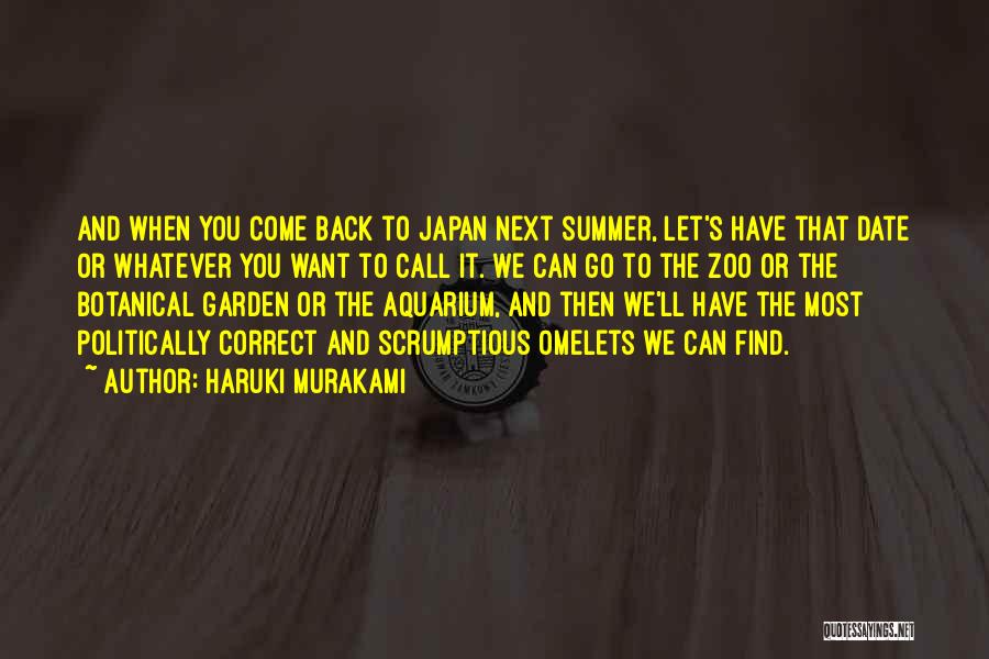 Come Correct Quotes By Haruki Murakami