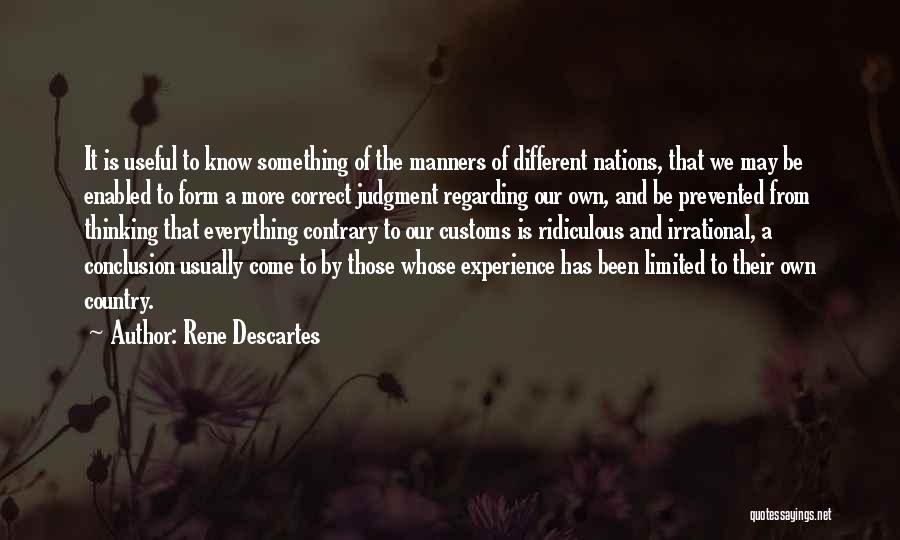 Come Correct Quotes By Rene Descartes