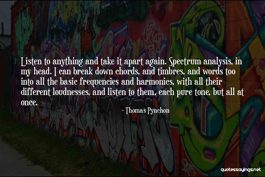 Come Down Chords Quotes By Thomas Pynchon Come Down Chords Quotes By Thomas Pynchon