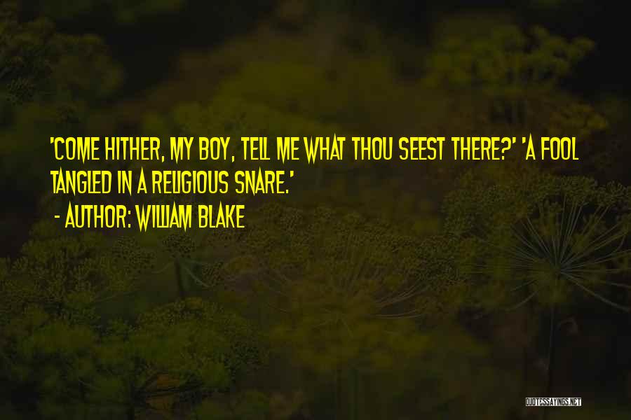 Come Hither Quotes By William Blake
