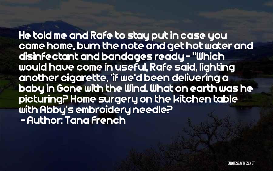 Come Home Baby Quotes By Tana French