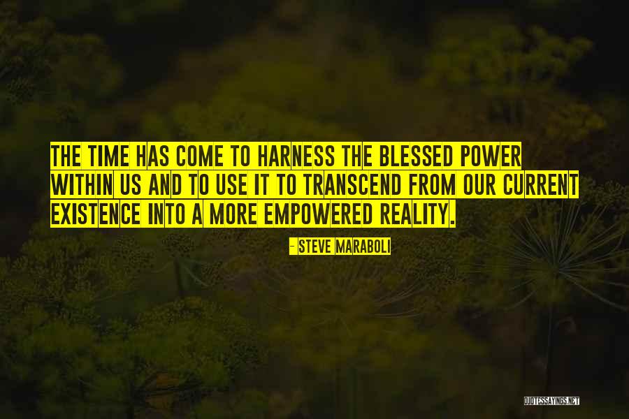 Come Into Existence Quotes By Steve Maraboli Come Into Existence Quotes By Steve Maraboli