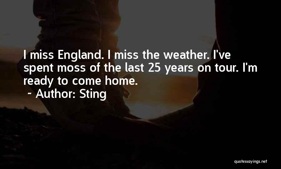 Come On England Quotes By Sting