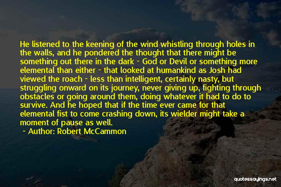 Come Out Fighting Quotes By Robert McCammon