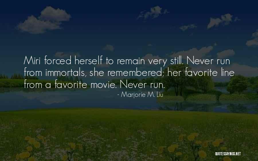 Comedic Actresses Quotes By Marjorie M. Liu Comedic Actresses Quotes By Marjorie M. Liu