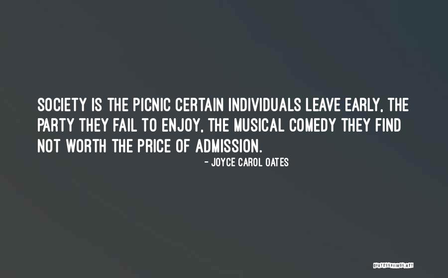 Comedy Quotes By Joyce Carol Oates