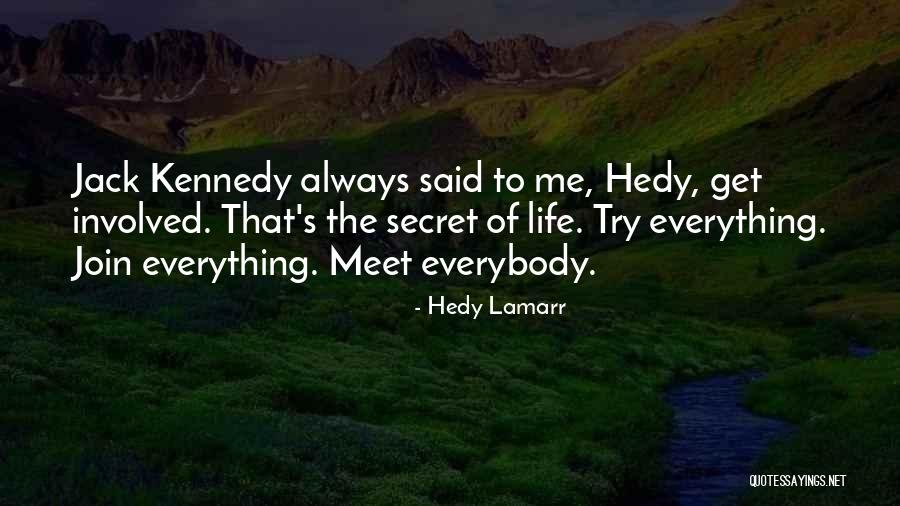 Comena Colmar Quotes By Hedy Lamarr Comena Colmar Quotes By Hedy Lamarr