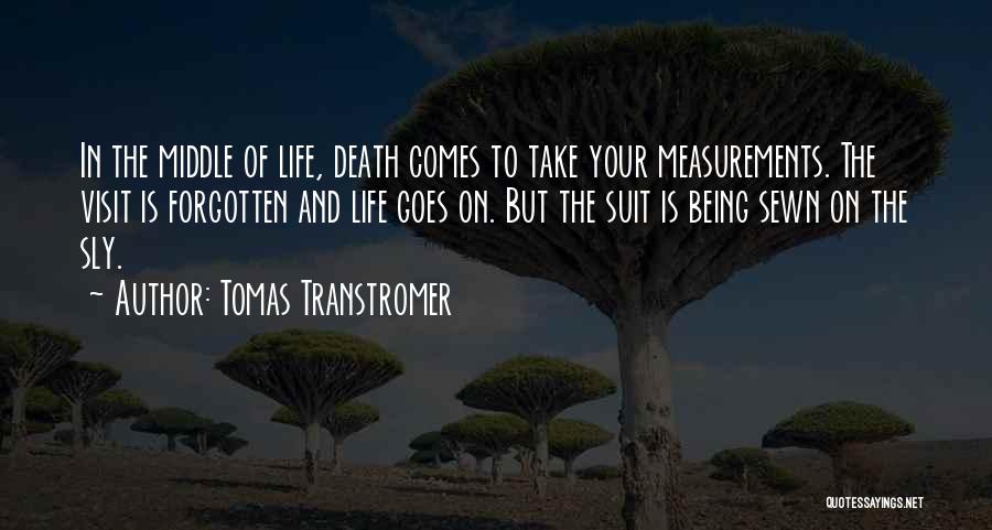 Comes And Goes Quotes By Tomas Transtromer