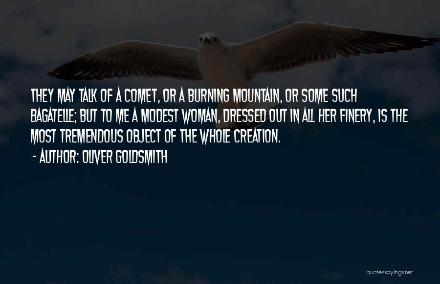 Comet Quotes By Oliver Goldsmith