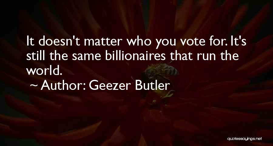 Cometer Errores Quotes By Geezer Butler