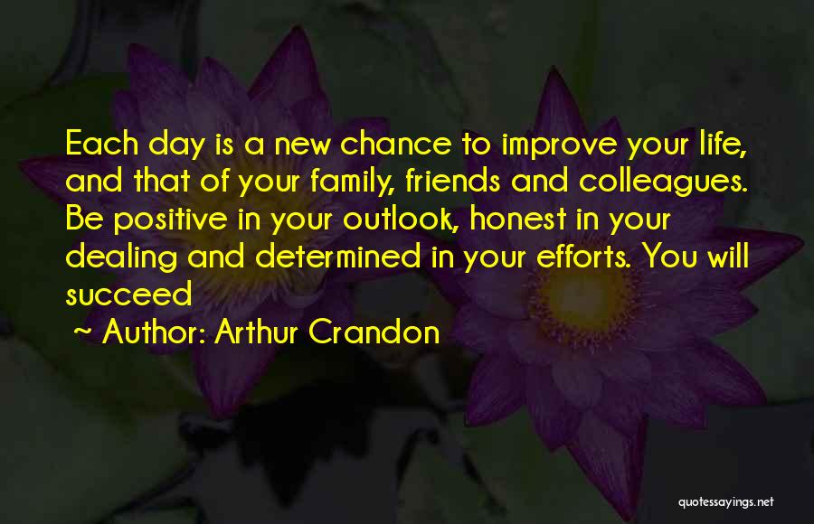 Comfort And Friends Quotes By Arthur Crandon