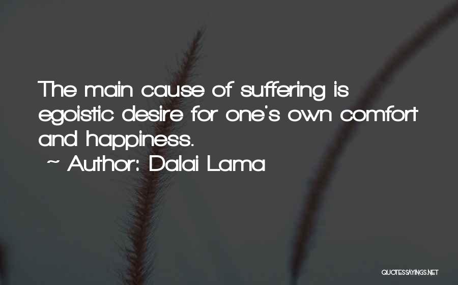 Comfort And Happiness Quotes By Dalai Lama