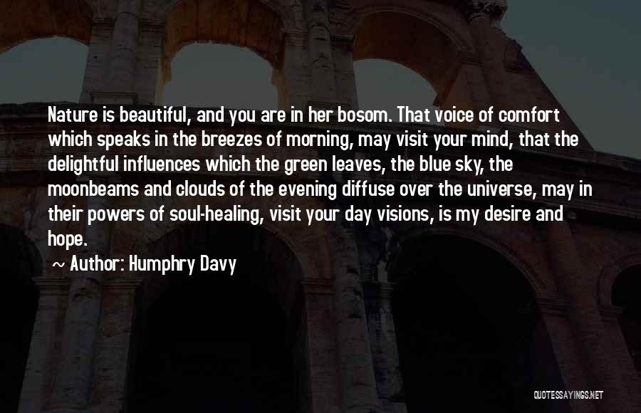 Comfort And Healing Quotes By Humphry Davy