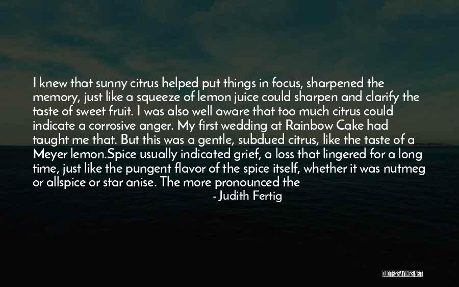 Comfort And Loss Quotes By Judith Fertig Comfort And Loss Quotes By Judith Fertig
