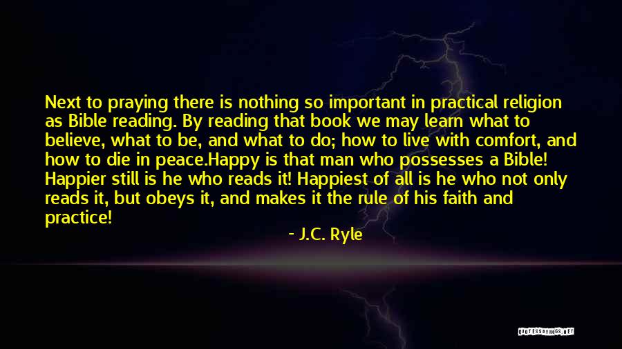 Comfort And Peace Quotes By J.C. Ryle Comfort And Peace Quotes By J.C. Ryle