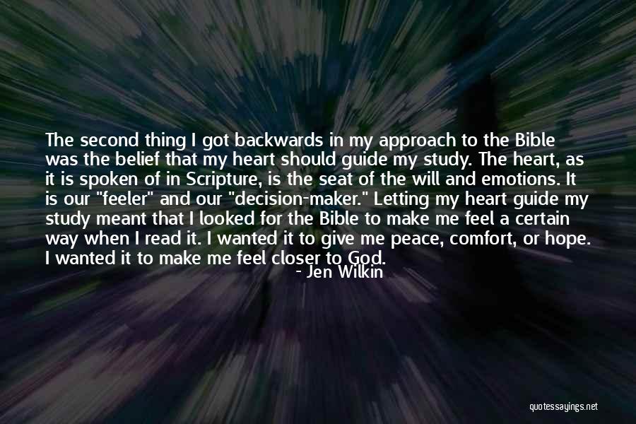 Comfort And Peace Quotes By Jen Wilkin Comfort And Peace Quotes By Jen Wilkin