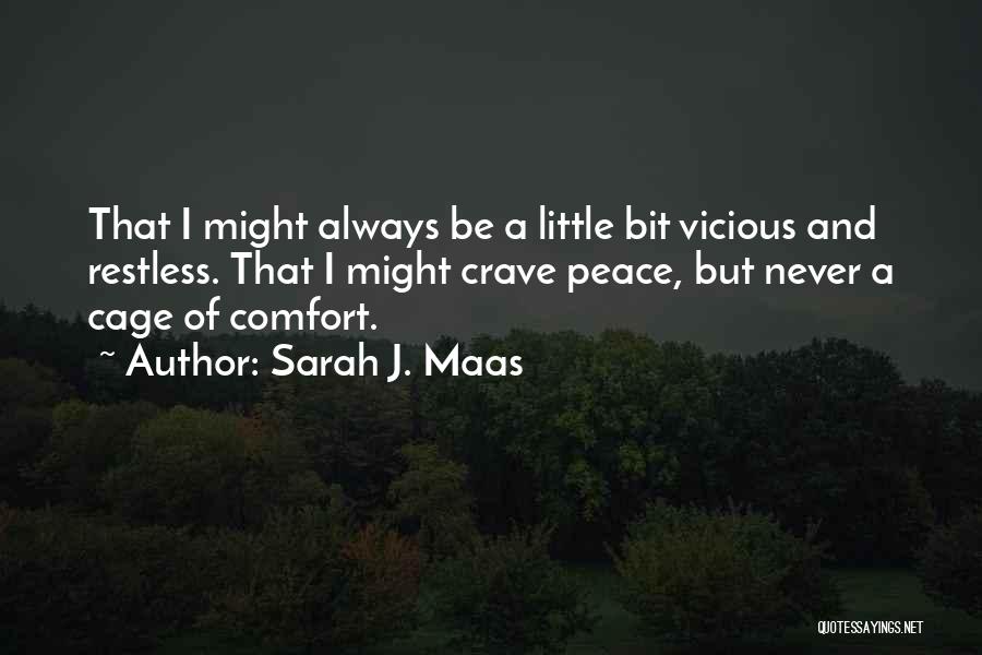 Comfort And Peace Quotes By Sarah J. Maas