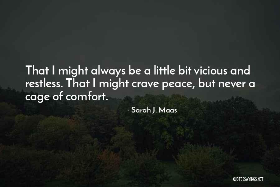 Comfort And Peace Quotes By Sarah J. Maas Comfort And Peace Quotes By Sarah J. Maas