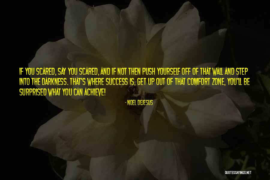 Comfort And Success Quotes By Noel DeJesus Comfort And Success Quotes By Noel DeJesus
