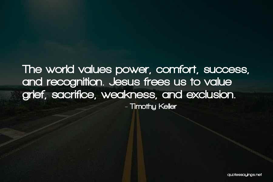 Comfort And Success Quotes By Timothy Keller