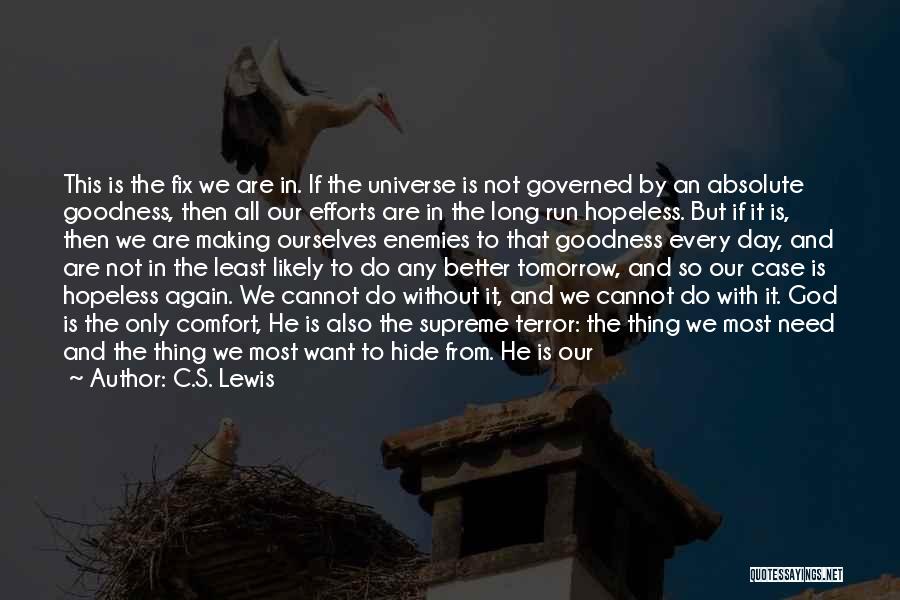 Comfort From God Quotes By C.S. Lewis