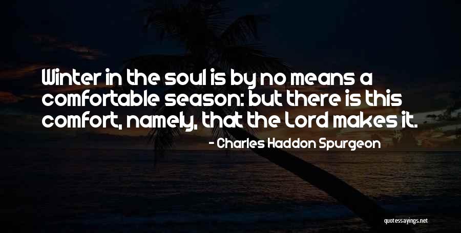 Comfort In God Quotes By Charles Haddon Spurgeon