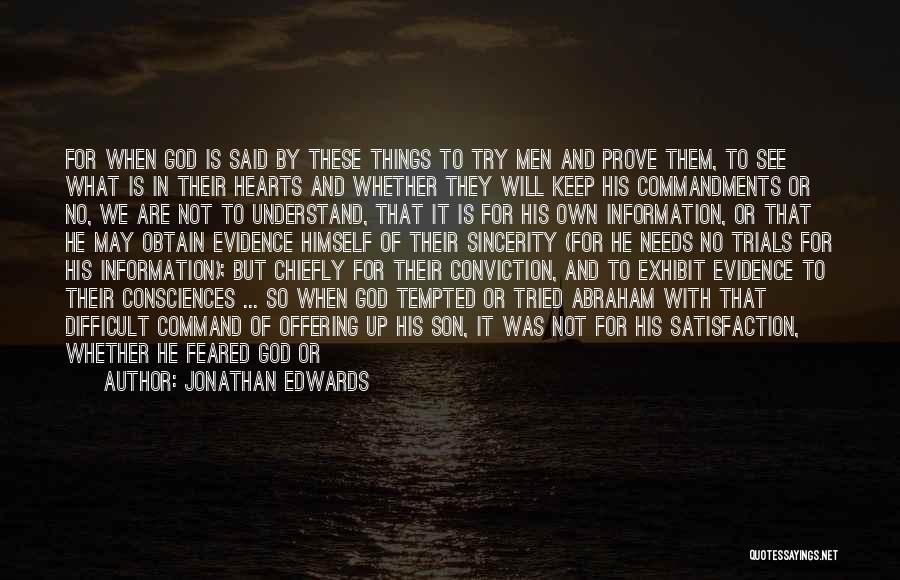 Comfort In God Quotes By Jonathan Edwards